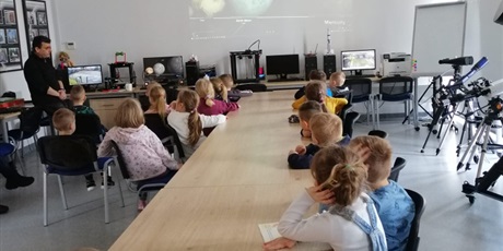 Pięciolatki z wizytą w Obserwatorium Astronomicznym w Koszalinie