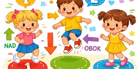 Realizacja projektu Kinestematyka - czyli matematyka w ruchu w grupie 3-latków